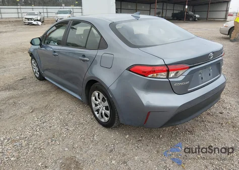 2025 Toyota Corolla Le z USA, uszkodzony, nr VIN 5YFB4MDE0SP272695